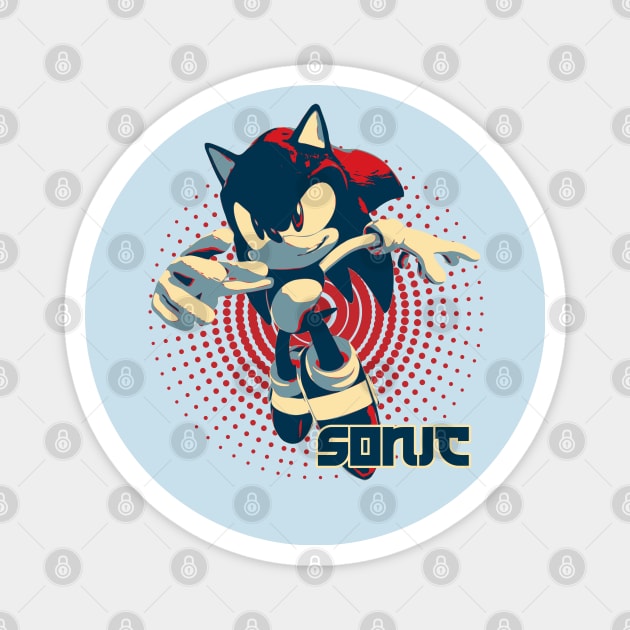 Sonic Hope Style Magnet by masnono